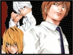 postacie, koszula, Death Note, krawat